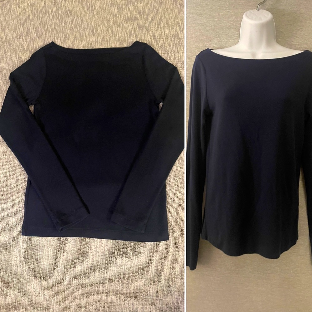 COPY - *EUC* GAP scoop neck, long sleeve top 
Adult SIZE M